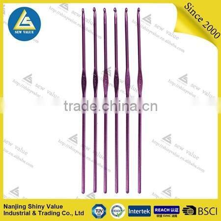 best-selling lady household knitting single-hand colorful crochet hooks