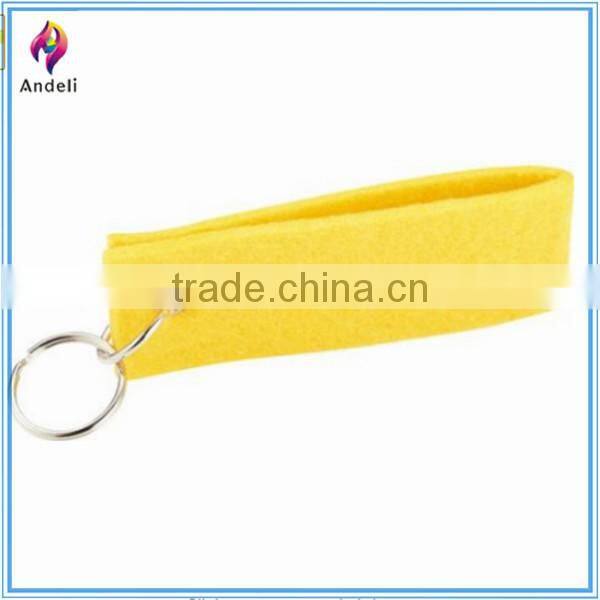 The Jubilee Felt Keychain In Multicolor With Metal Split Key Ring