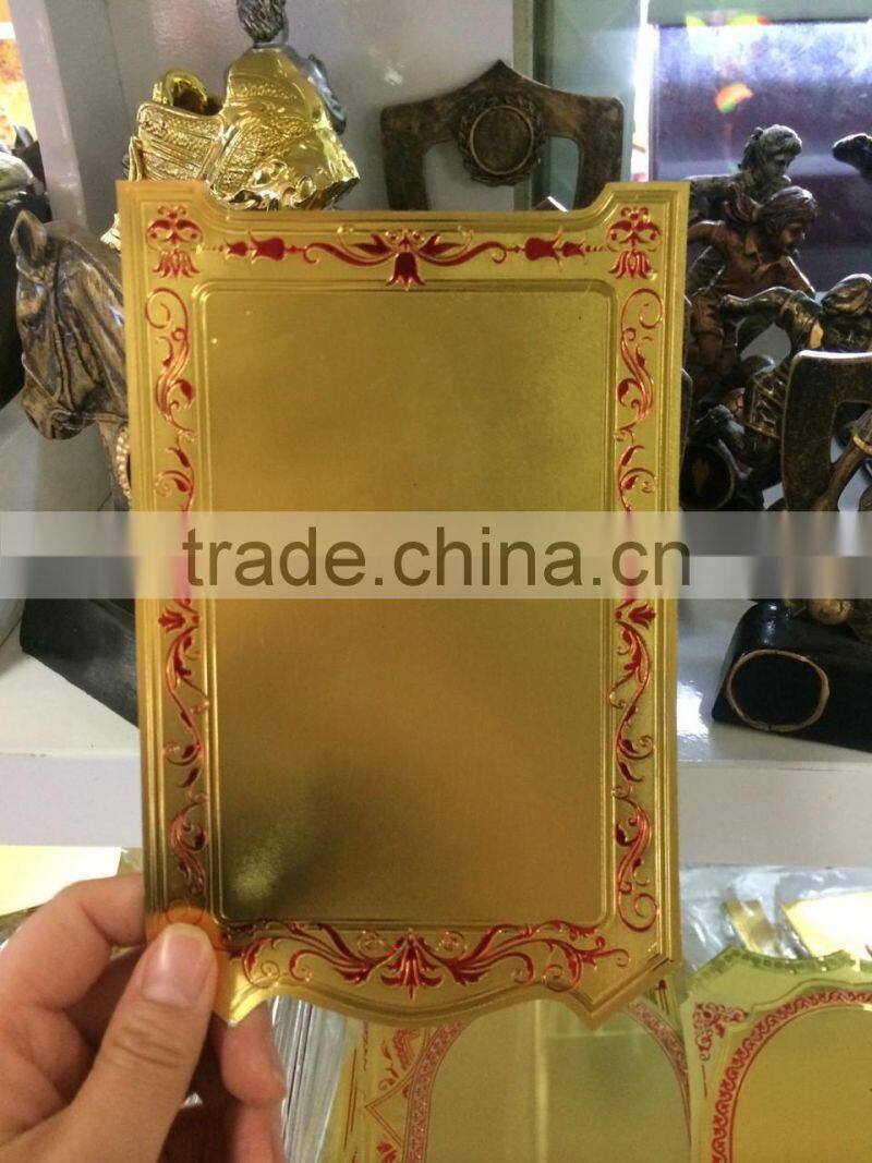 Fashion design gold foil cheap genuine gold foil
