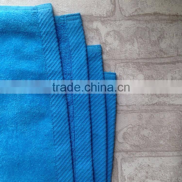 Kitchen towel durable yellow cheap promotion free sample