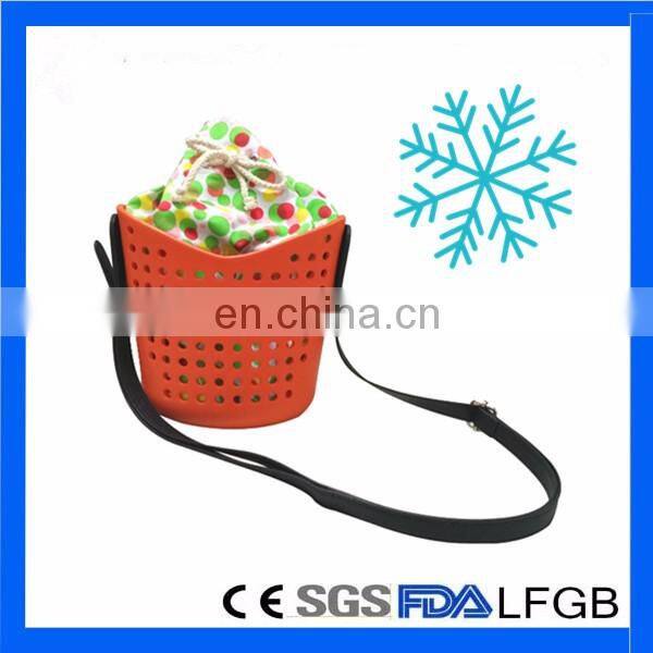 Fashion Ladies Purse Silicone shoulder Bag For Promotion