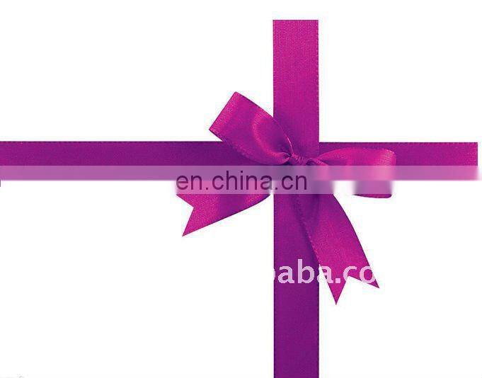 Colorful satin ribbon, polyster satin ribbon