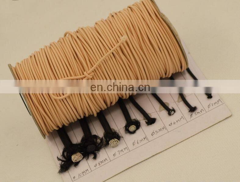 2mm-15mm customized elastic cord