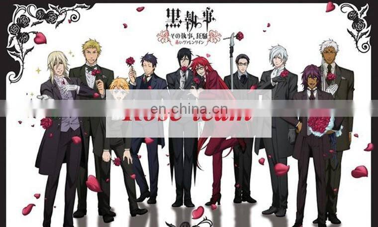 Fantasia Anime Lolita-Custom Made Black Butler Kuroshitsuji Ciel Phantomhive Pink Lolita Dress Anime Cosplay Costume C0282