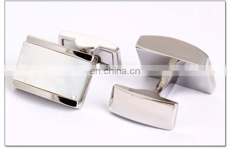 Graceful White Pearl Fashion Jewelry Cufflinks