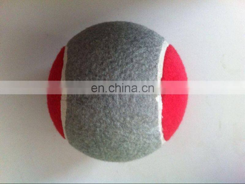 Red and gray 5" tennis ball Tennis ball large
