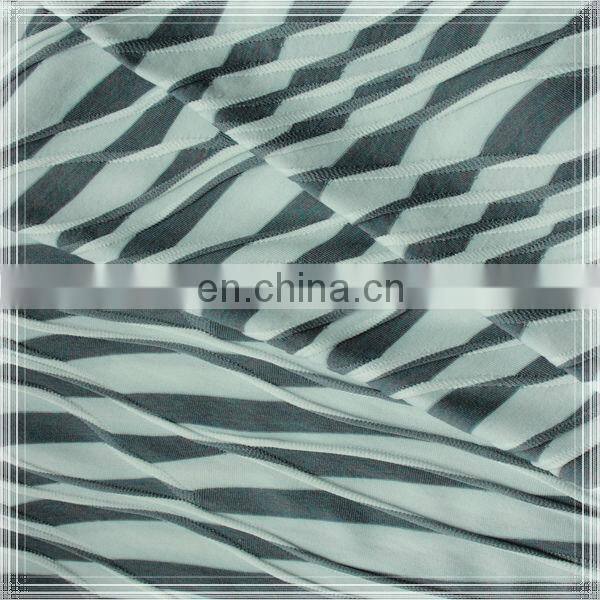 Vogue Jacquard Polyester Dty Spandex Jersey