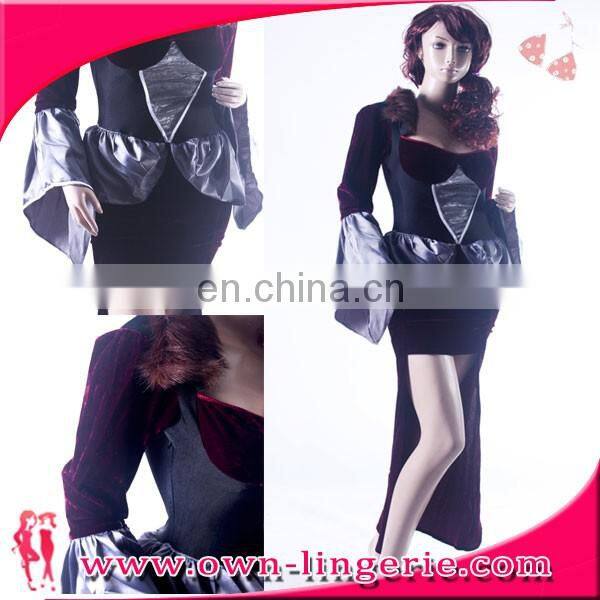 medival purple dress of queen sexy hollween costume adult cosplay costume