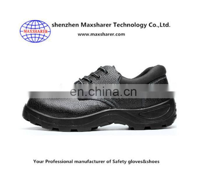 Wholesale Manufacturer Factory Price Safety Action Steel Toe Workshop Safety Shoes