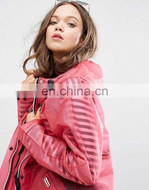 2017 Classic blank office lady elegant long waterproof jackets women coats