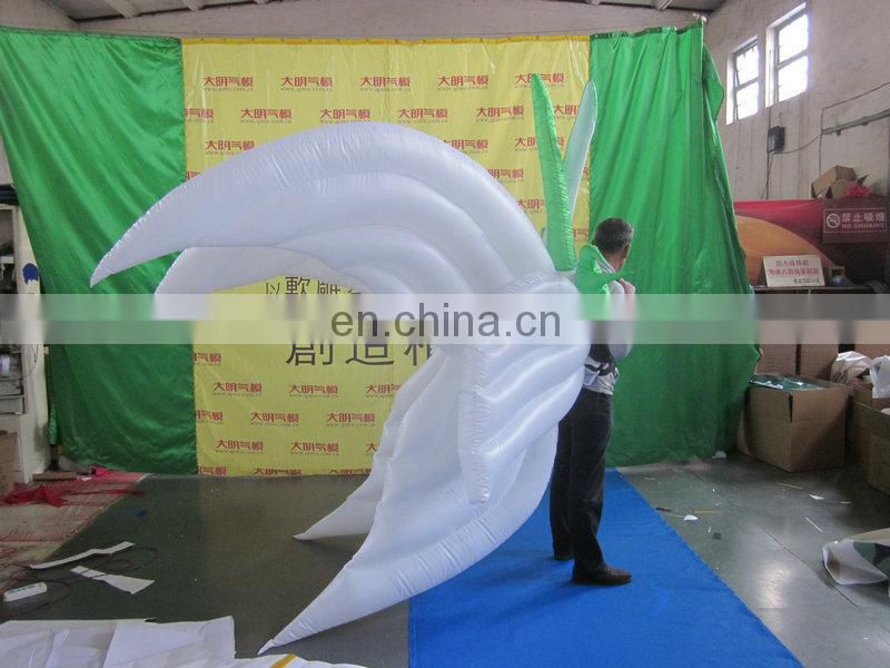 new style customized inflatable costume cheap butterfly wing