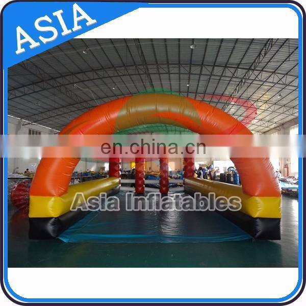 Factory price derby racing / inflatable horse racing / pony hops race track