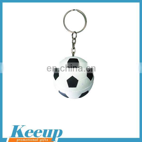 Mini Personalized keyring PU Football rugby shape stress ball giveaways 2016 hot sell