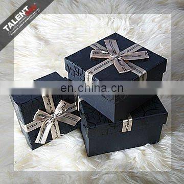 custom high class private design brand jewelry printed paper box