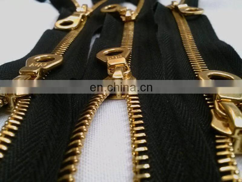 3# 5# ideal brand brass fire retardant zipper