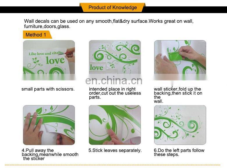 Removable wall paper Halloween Wall Stickers For Kids