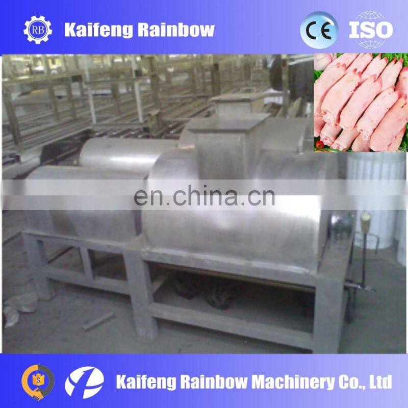 Good Feedback High Speed Trotters unhairing machine/pettitoes plucking machine/pig's feet unhairing machine