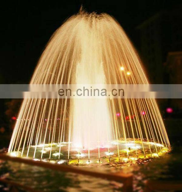 Outdoor water features led garden pillar fountain