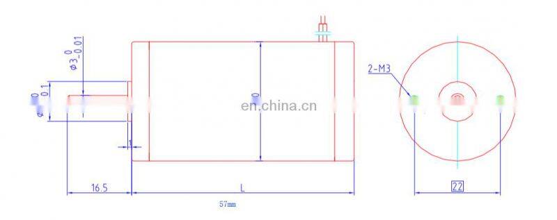 OD 30 mm 12 24V Dc Motor power 5W 10W