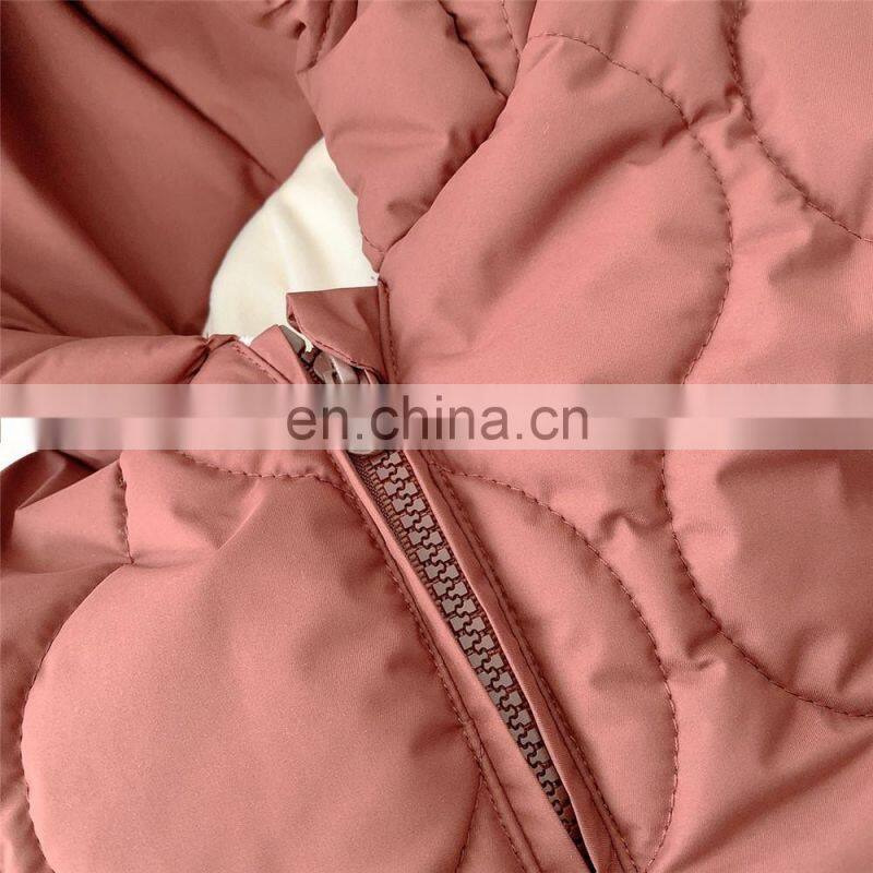 Toddler Cotton Romper Baby Winter Coat Zipper Long Sleeve Cute Baby Snowsuit 2020 Hoodie