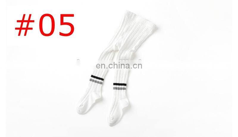 12colors Bonypony Kids Little Girls Boys Dress Bottom Top Pants Toddler Baby Basic Ribbed Leggings Baby Pantyhose Tights