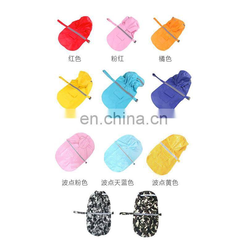 Top Quality Pet Dog Adjustable Pet Waterproof Raincoat