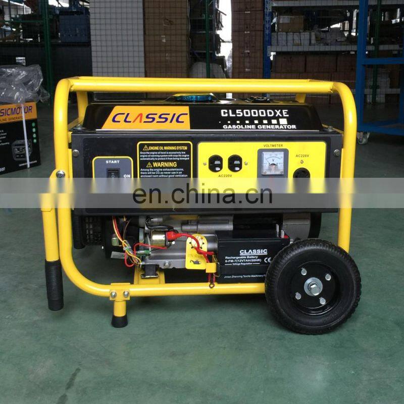 BISON CHINA TaiZhou 13hp 188f 5000 Watt Gasoline Generator Low Price 3 Phase And Generator