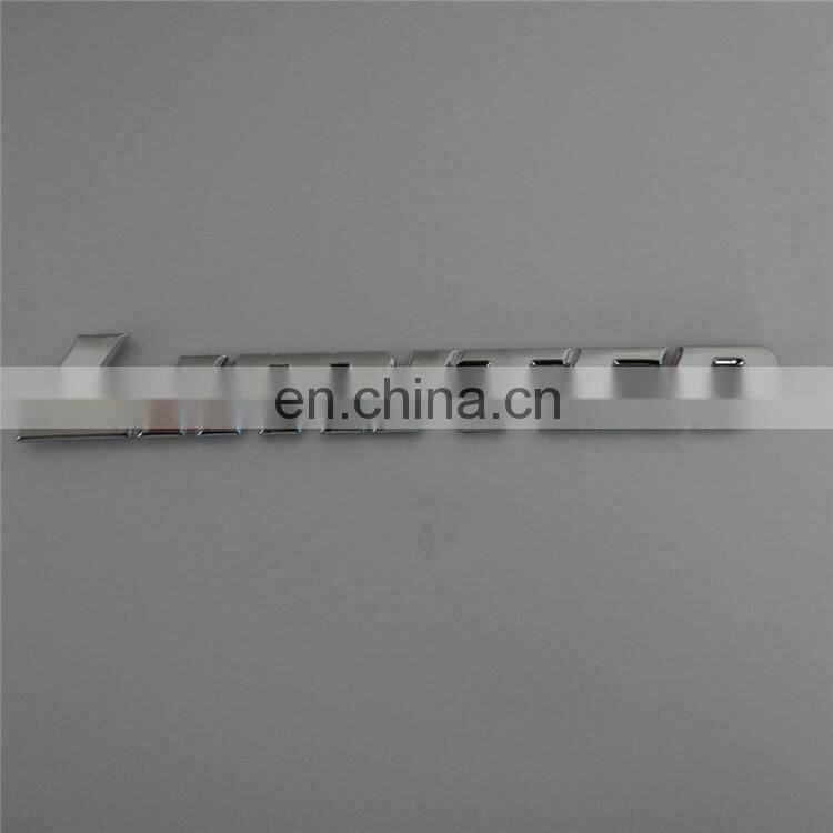 Custom ABS Plastic Chrome Label Car Logo Badge Emblem Sticker For Toyota