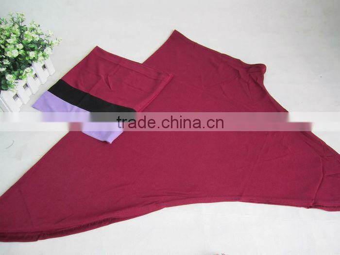 A560 fashion TWO PIECES elastic MUSLIM lycra HIJAB