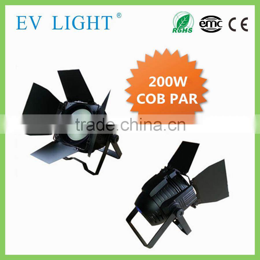 200W warm white or RGB three in one LED studio par light Epar200