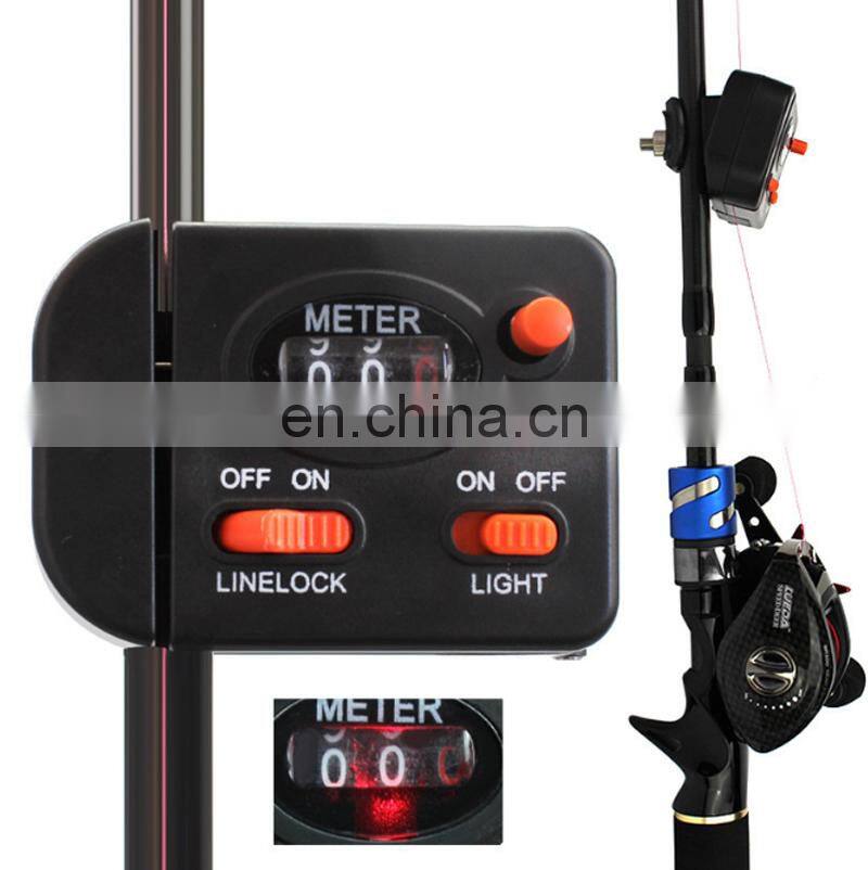 High Quality Plastic Fishing Rod Accessories Light Fishing Line Counter