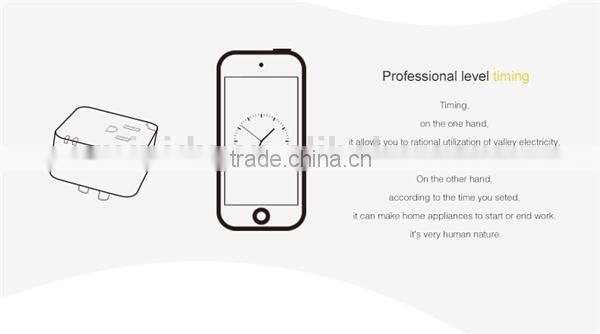 Intelligent home system Smart home WIFI Socket with smart phone Android & IOS APP for Remote control home security