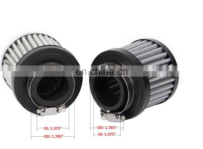 Universal Car Accessories 1-3/8" Valve Cover Air Cleaner Intake Air Filter Breather Non-shielded