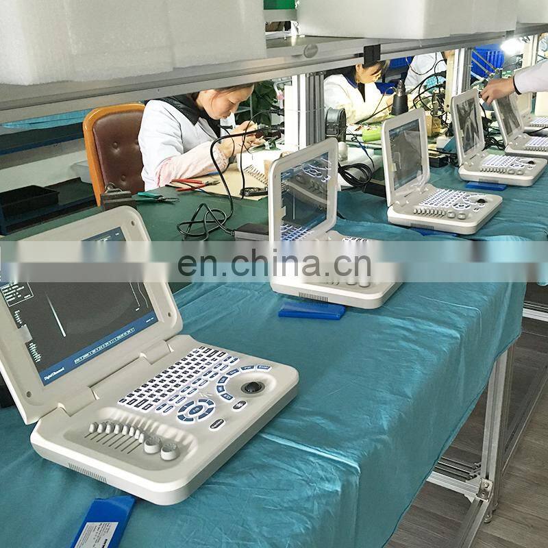 HC-A006 Black /white laptop ultrasound scanner linear probe for Clinic hospital lab
