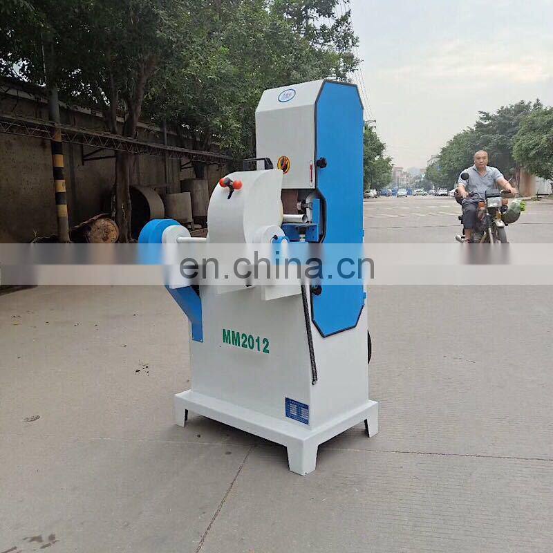 LIVTER MM2012 Single Belt Vertical Wood Round Bar Sander Woodworking Machinery Mop Broom Rod Wood Polishing Machine