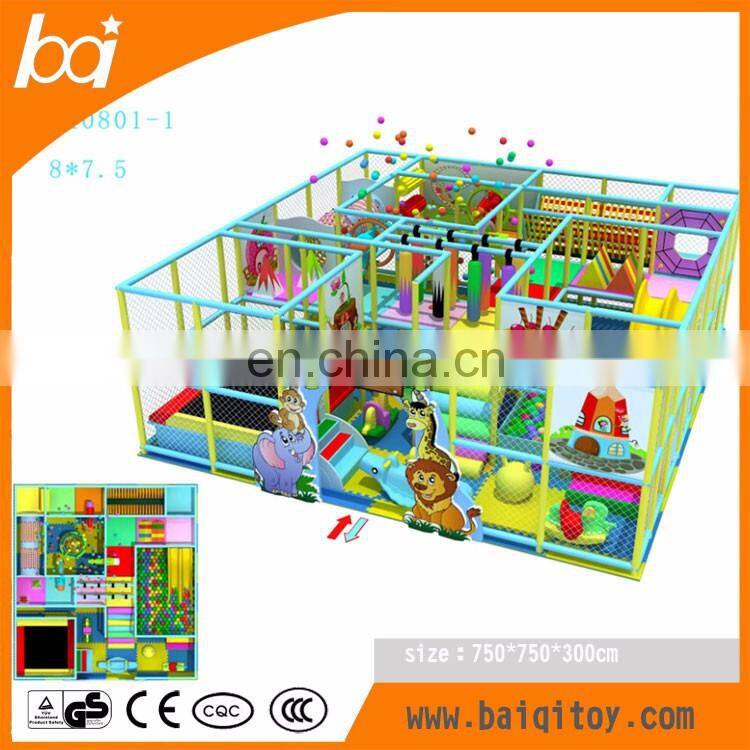 New arrival china professional supplier indoor play Kids amusement park Equipment with slide