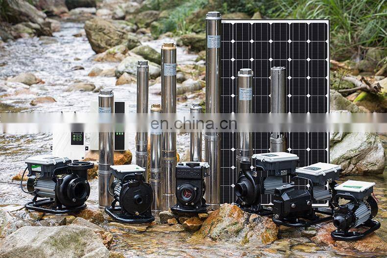 High Head Surface Water 2hp Solar Water Centrifugal Pump For Irrigation