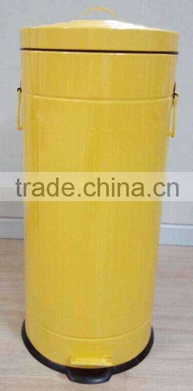 exterior foot control garbage bin trash can waste bin