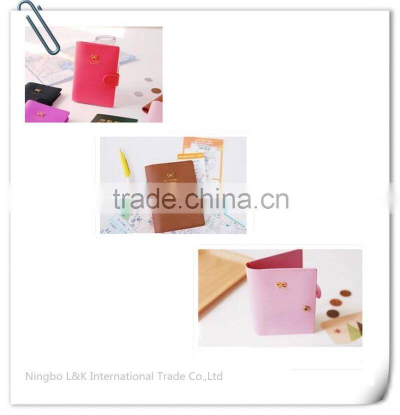 custom travel leather passport holder, business card holder