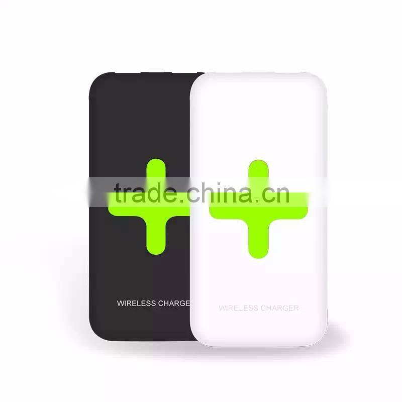 2016 fashion qi wireless charger receiver for galaxy s5 mini size for Lenovo