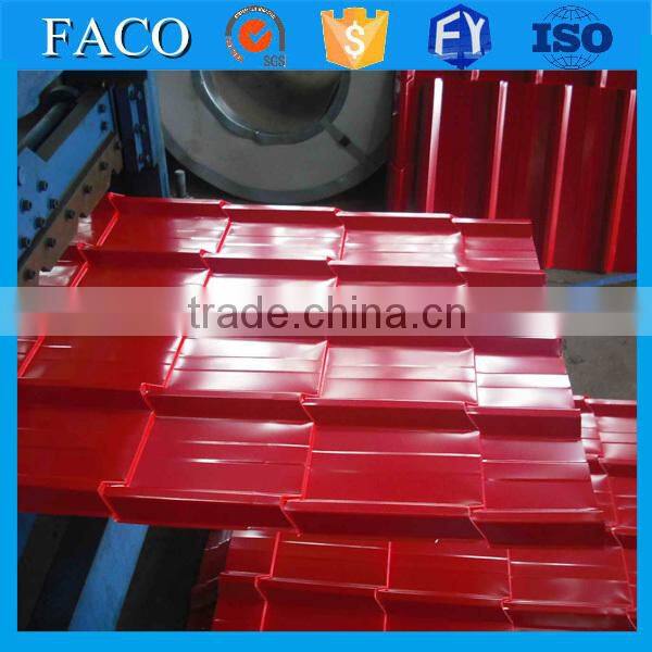 price list pvc coated corrugated roof sheets zinc aluminum roofing sheet