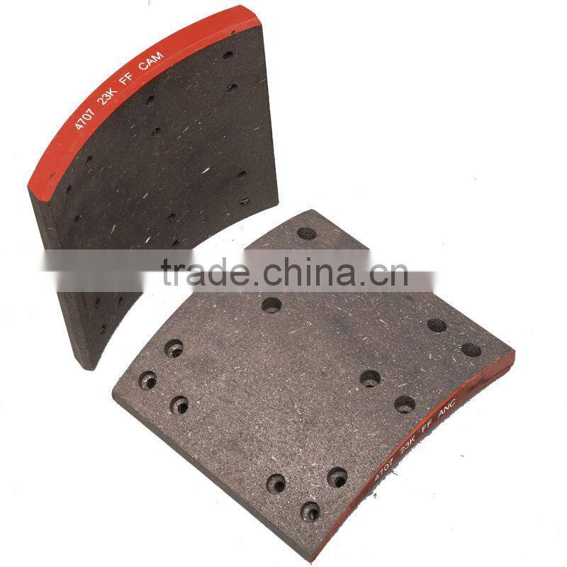 Alibaba China 4707 auto parts / brake shoe / brake lining