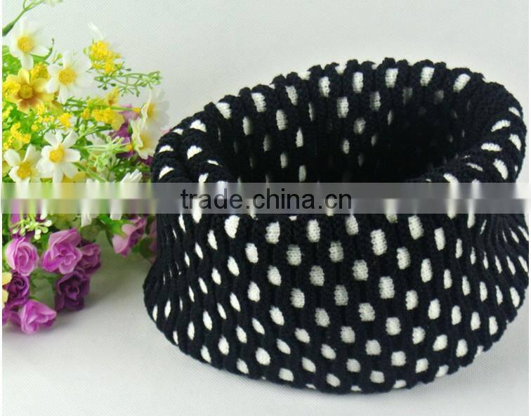 Fashion Assorted Color Gridding Lady Circle Scarf