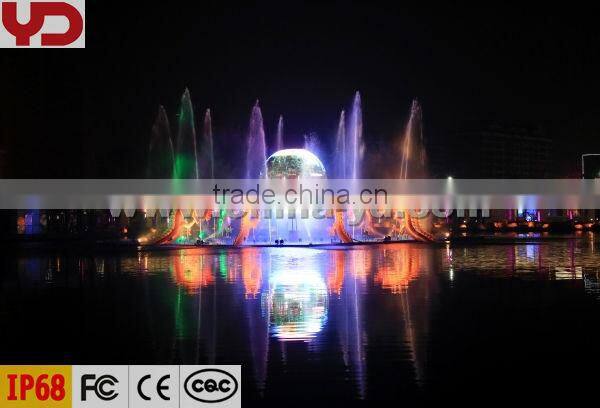 IP 68 V-0 RGB led waterfall light