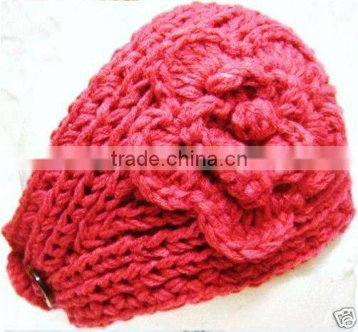 Fashion Handmade Flower Girl Crochet Headband