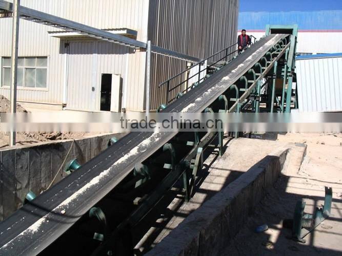 Rubber PVC acclivitous belt conveyor price