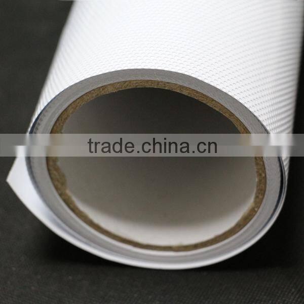 Self adhesive car sticker one way vision window film inkjet printing 180gsm perforated vinyl rolls inkjet pvc vinyl