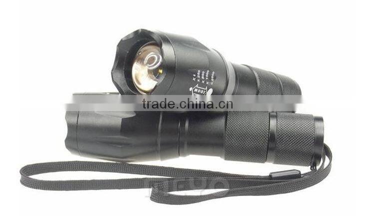 Customize Painting Military Grade Tactical WaterProof Torch Lamp