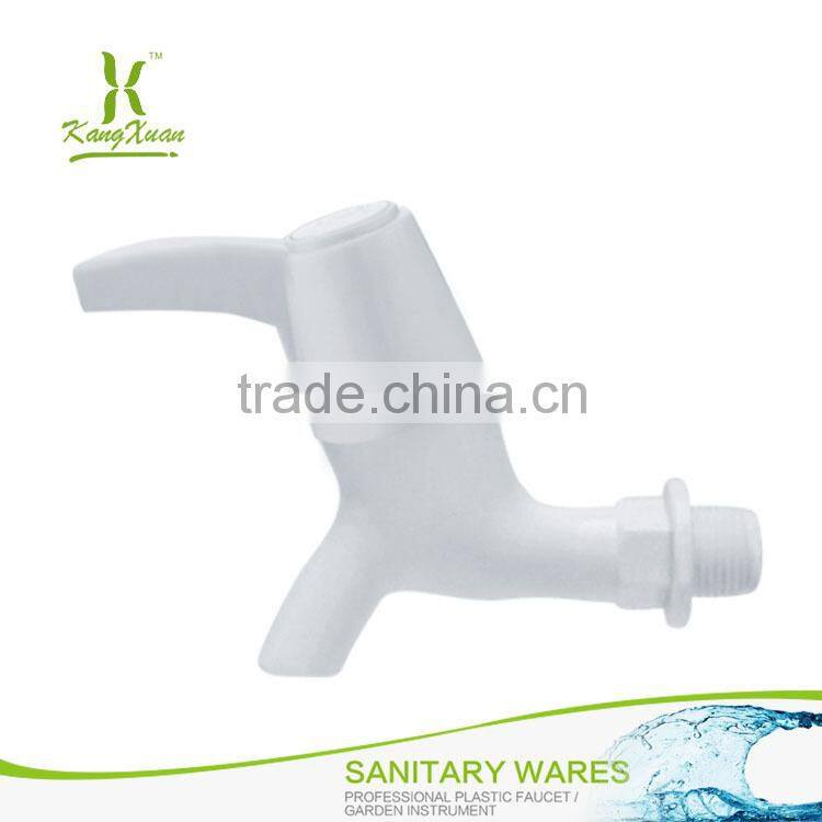 ABS/PVC plastic low price Bibcock with single hand
