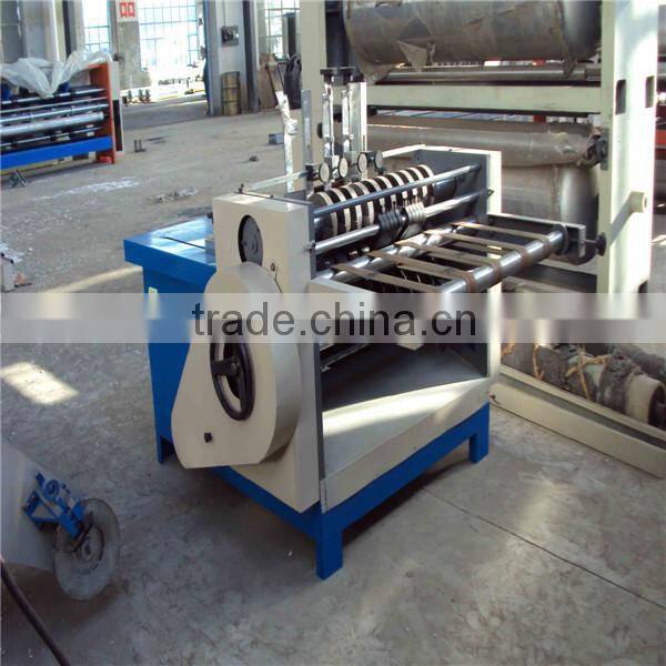 Corrugated box partition slotter/box making machinery